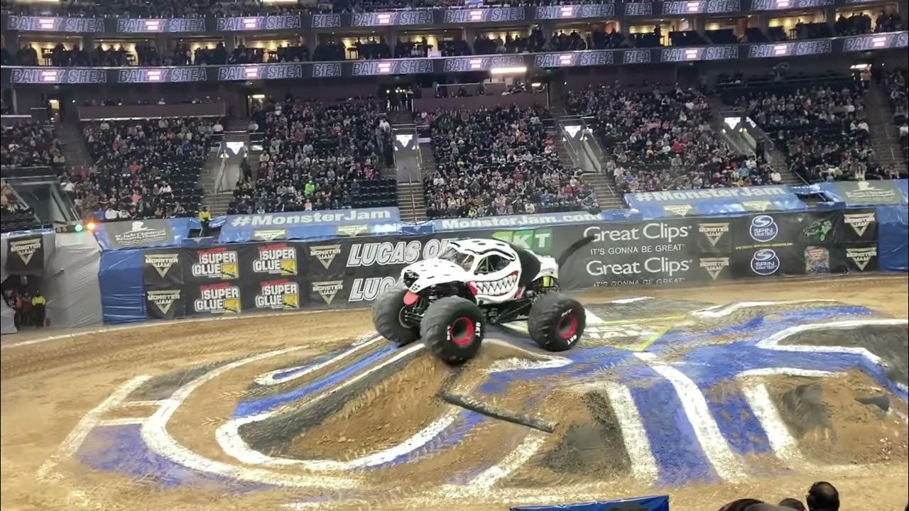 Monster Jam Salt Lake City Show 1 (1623) Skills Monster Mutt Dalmatian YouTube