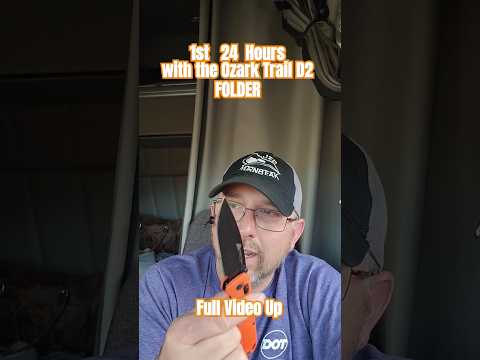 I worked the Walmart knife to death Ozark Trail D2 7.5