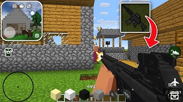 How to Make WORKING M416 in MINI BLOCK CRAFT 3D