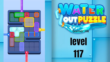Water out puzzle level 117 Walkthrough Solution 