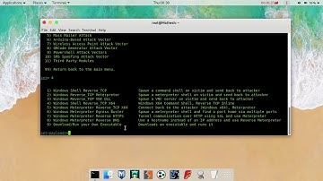 Payload Creation using SETOOLKIT || HackersWay - Tamil