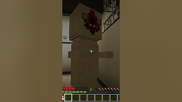 Minecraft Mod SCP-173 quick demonstration #scp #gaming #scpcontainmentbreach #game #scp173
