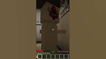 Minecraft Mod SCP-173 quick demonstration #scp #gaming #scpcontainmentbreach #game #scp173