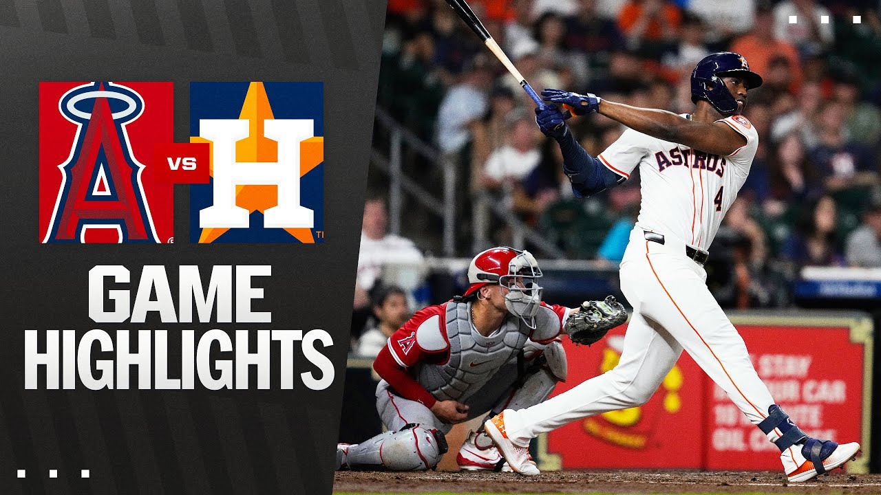 Angels vs. Astros Game Highlights (8/30/25) | MLB Highlights