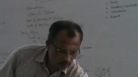 Bending test on wood