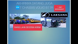 RUTINITAS? CHASSIS VOLVO B11R KE KAROSERI LAKSANAbus fyp volvobusviral  volvobusdriving