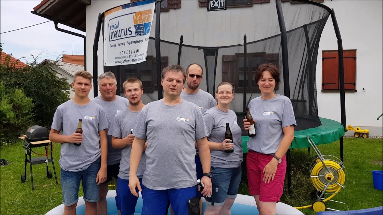 Grill-Pool-Challenge Rudolf Maurus Sanitär-Heizung-Spenglerei-Solar, Ebersbach