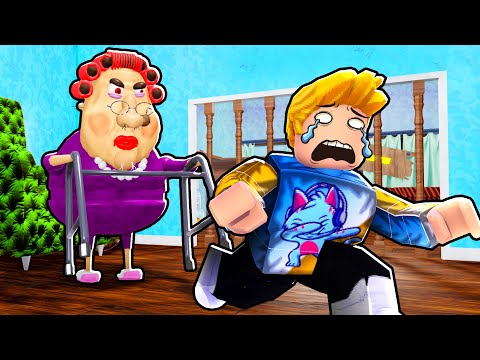 Roblox ESCAPE EVIL GRANDMA With GravyKoalaMan