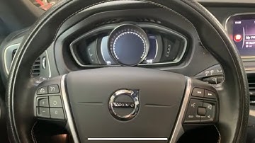 Volvo V40 service / oil reset