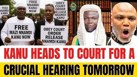 Breaking News: Nnamdi Kanu To Face Justice James Omotosho Tomorrow As Tension Mounts #freennamdikanu