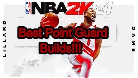 THE 3 BEST POINT GUARD BUILDS in NBA2K21