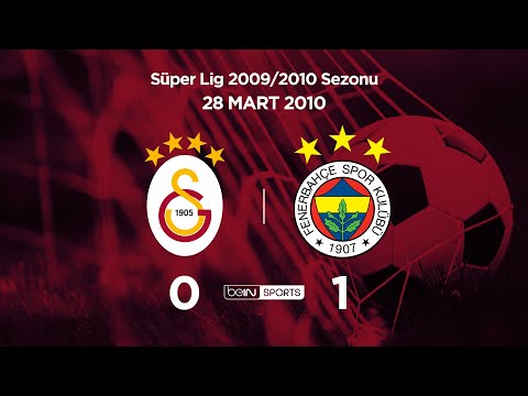 Galatasaray 0 - 1 Fenerbahçe Maç Özeti 28 Mart 2010