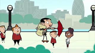 Mr Bean Phone Race And Lift Disaster Challenge Mr Bean Animated