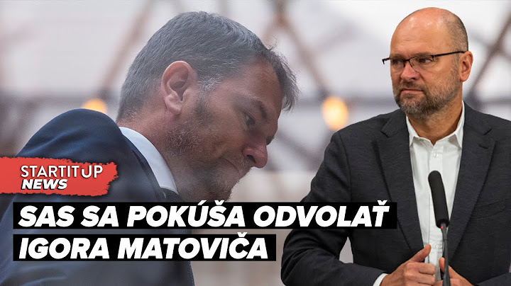 SaS vyzbierala podpisy na odvolanie Igora Matoviča. Pripojila sa aj Pellegriniho strana