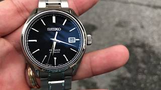 Seiko Presage Sarx057 Titanium in 4k - YouTube