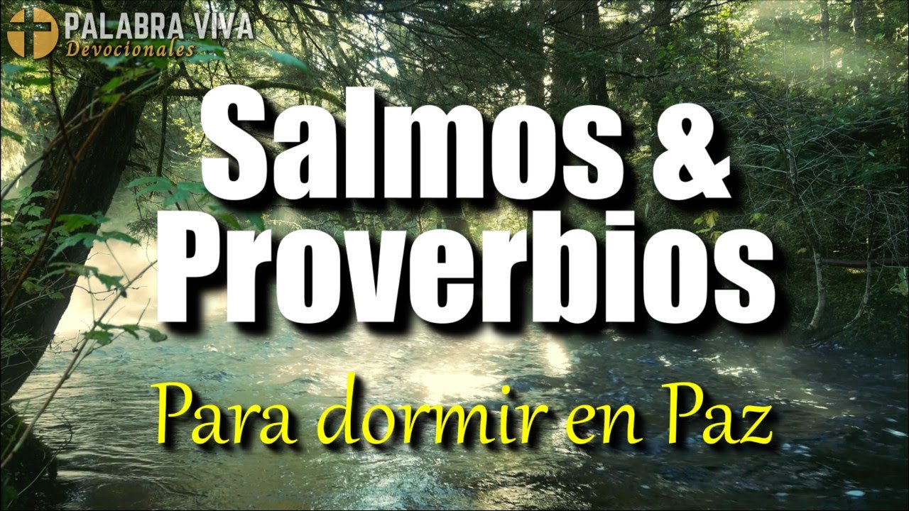 Salmos & Proverbios de la Biblia para dormir en Paz | Psalms & Proverbs audio Bible in Spanish
