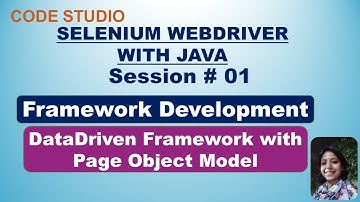Selenium Webdriver With Java Automation Framework Development #01|With Practical Demonstration