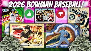 🚨SHOULD YOU BUY?🚨2026 BOWMAN BASEBALL PRODUCT PREVIEW! EVERYTHING WE KNOW SO FAR!