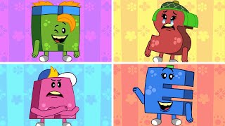 Express your emotions - Happy, Sad, Excited, Bored ! ABC Monsters