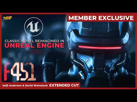 F451 EXTENDED - We Adapted a Classic Novel into an Unreal Engine Cyberpunk Cinematic