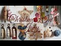 Christmas in July Primitive Ornaments Dollar Tree DIY | Rustic Christmas Ornaments