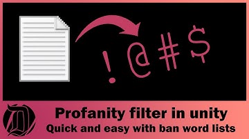 Tutorial Making a Profanity Filter - Quick and easy with ban word lists. Includes case insensitivity