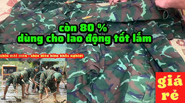 quần áo quân đội rằn ri k20  chuẩn cấp phát - hàng lướt còn 80% giá rẻ