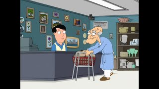 Mr. Herbert is in the store. Family Guy Season 5 Episode 14.