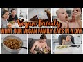 WHAT OUR VEGAN FAMILY EATS IN A DAY | CHANNON ROSE