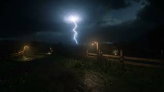 Mystical Night Rain & Thunder | 1 Hours of Relaxation