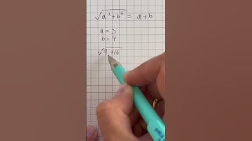 A quick check for a square root of sum of squares.