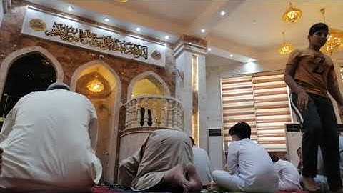 تلاوة الجمعة. بصوت القارئ ابو عبيدة في جامع خالد بن الوليد. ١٢محرم ١٤٤٣ هجرية