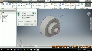 AUTODESK INVENTOR BEGINNER : Part1 - BASIC [HD]