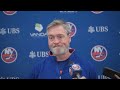 New York Islanders Pregame Availability | NYI vs DET (10/23/25)
