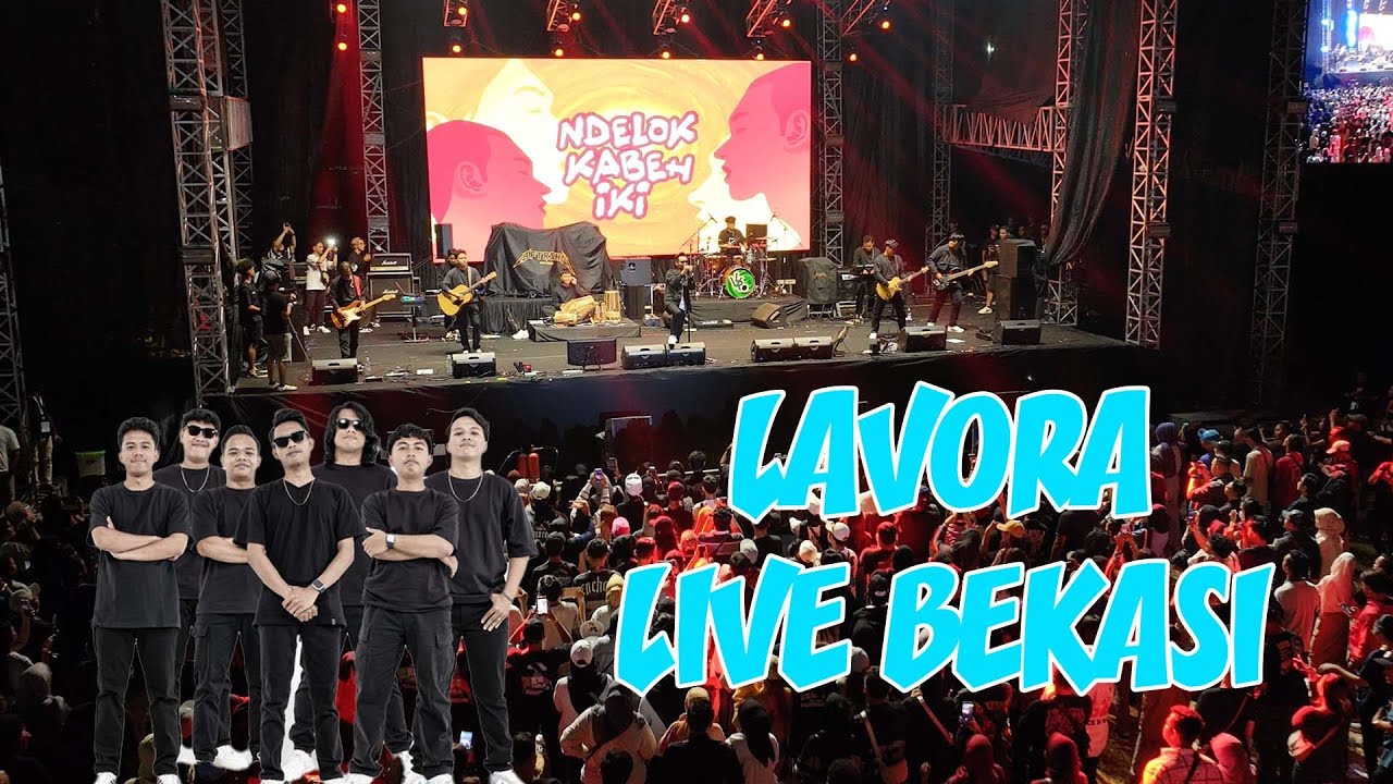 Lavora live perfomance Bekasi 2025