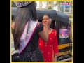 Miss India 2020 runner-up, Manya Singh wipes dad's tears as she arrives for felicitation ceremony