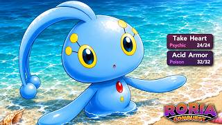 Acid Armor + Take Heart Manaphy is BROKEN | Pokemon Brick Bronze