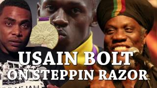 USAIN BOLT ON STEPPIN RAZOR 17 10 2013