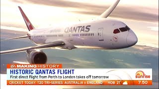 Qantas 787 Dreamliner - Perth To London - Vh-Znd