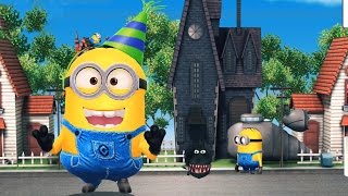 Despicable Me 2 - Minion Rush : Partier Plays Soccer, Flys on Kite Skies And Rides Rocket Skis