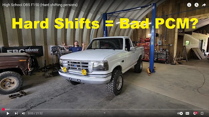 Lets fix 94 F150 hard shifts