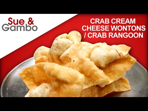 Crab Cream Cheese Wontons / Crab Rangoon