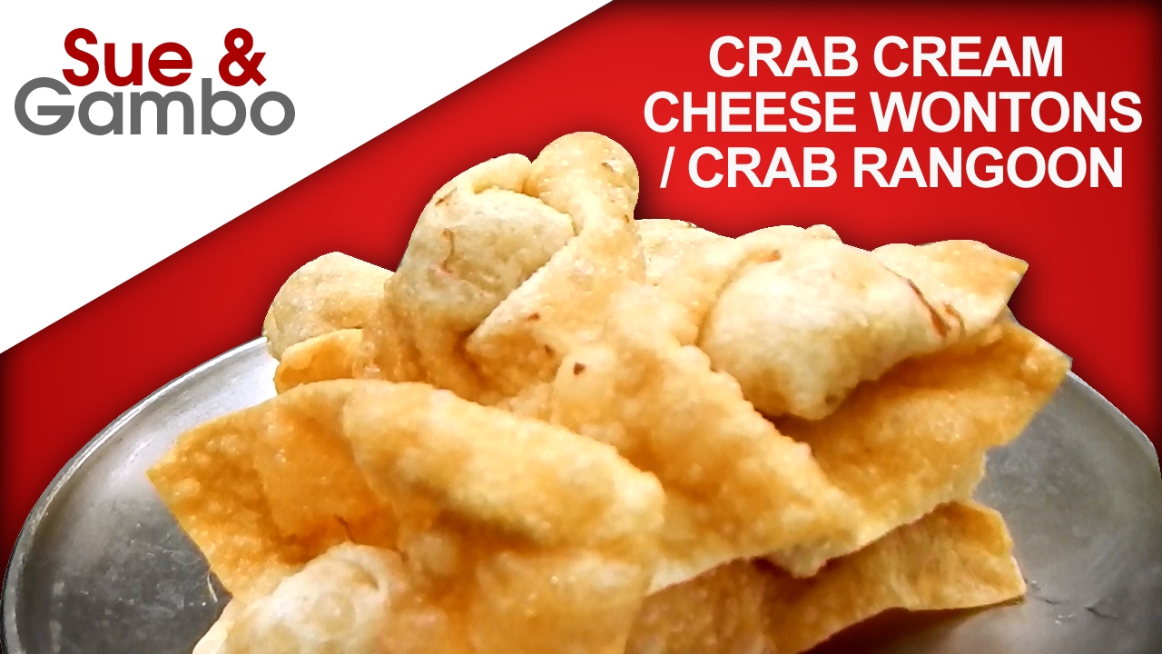 Crab Cream Cheese Wontons / Crab Rangoon YouTube