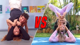 Copycat Contortion Challenge w/ The Rybka Twins