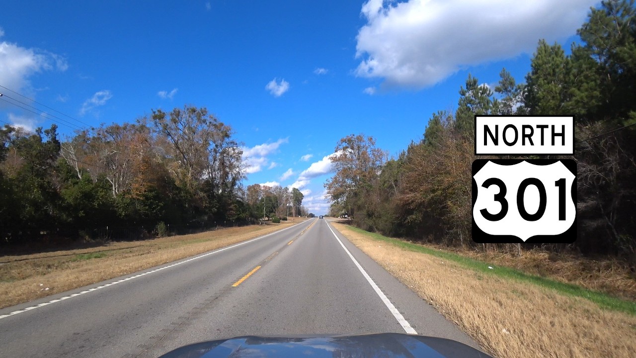 Американский автомобильный маршрут — шоссе Бертонс-Ферри (от Сильвании до реки Саванна, Джорджия)