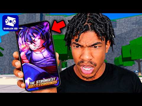 I Tried The NEW The Strongest Battlegrounds KIDS..