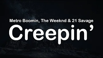 Metro Boomin, The Weeknd & 21 Savage – Creepin’ (Clean Lyrics)