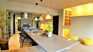 アンバサダー六本木 1R 56.01㎡ リノベーション 隠れ家 ロフト お洒落 ルームツアー roppongi room tour