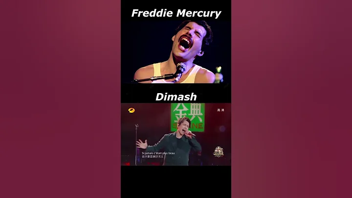 Freddie Mercury vs Dimash - Somebody to love vs SOS Live #shorts #dimash #freddiemercury
