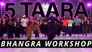 5 TAARA BHANGRA WORKSHOP | DILJIT DOSANJH | BHANGRA EMPIRE | EMPIRE STUDIO
